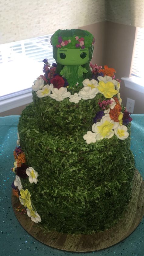 Moana - Te Fiti Cake #moana #cake #moanatheme #birthday #tefiti Te Fiti Cake, Te Fiti, Moana Cake, Moana Theme, Moana Birthday, Moana, 5th Birthday, Diy Food, Hawaii