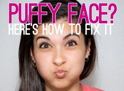 HOW TO GET RID OF PUFFY FACE? | FemaleAdda.com Swelling Remedies, Home Remedies For Face, Bloated Face, Face Remedies, Puffy Face, Swollen Face, Sleep Drink, Essential Oil Beauty, Face Home