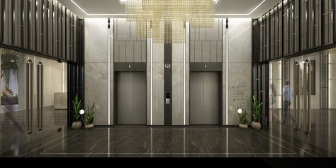 Apartment Lift Lobby Design, Luxury Lift Lobby, Lift Entrance Design, Lift Front Wall Design, Lobby Design Apartment, Lift Wall Cladding Design, Lift Cladding, Alternative Apartment, Apartment Lobby Design