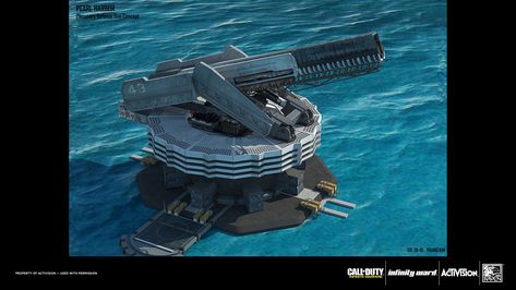 ArtStation - Planetary Defense Gun Concept, young kim Planetary Defense, Scifi Building, Call Of Duty Infinite Warfare, Call Of Duty Infinite, Aerospace Design, Infinite Warfare, Aircraft Mechanics, Space Ship Concept Art, Star Wars Vehicles