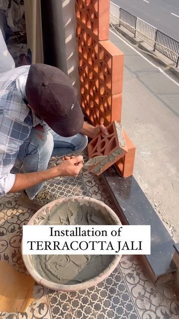 Terracotta Jali, Interior Designers, Exterior, On Instagram, Instagram