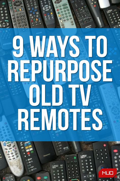 Don't throw out that old TV remote yet! Take a look at these projects for some ideas for repurposing it. Uses For Old Flat Screen Tv, Old Tv Ideas, Recycle Old Tv, Diy Tech Gadgets, Old Calculator, Remote Light Switch, Crt Tv, Upcycle Diy, Diy Recycled Projects