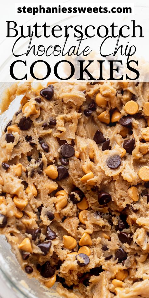 Butterscotch Chocolate Chip Cookies, Butterscotch Cookies Recipes, Butterscotch Chip Cookies, Butterscotch Cookies, Crinkle Cookies, Lost 100 Pounds, Yummy Sweets, I Quit, How Sweet Eats