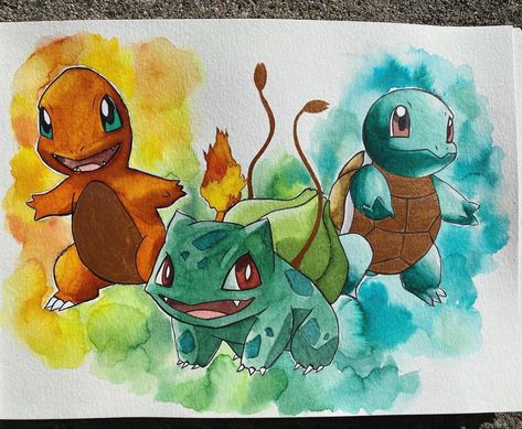 Pokemon Watercolor, Pokemon Arceus, Ight Imma Head Out, Basic Watercolor, Giraffe Art, All Pokemon, Colorful Drawings, Diy Inspiration, Art Inspo