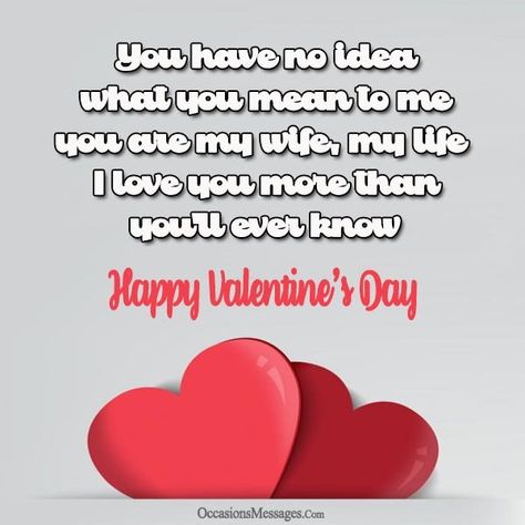 Happy-Valentines-Cards-for-Wife Valentine Messages For Wife, Happy Valentines Message, Valentines Message, Happy Valentines Day Pictures, Dear Wife, Valentine Messages, Valentines Day Messages, Valentines Day Pictures, Sweet Valentine