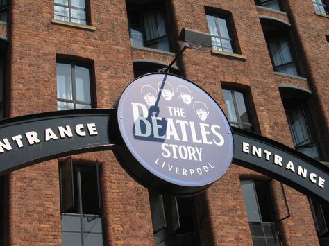 The Beatles Story Liverpool Liverpool Beatles, Liverpool Aesthetic, The Beatles Story, Liverpool Docks, Happy 50th Anniversary, Paul And Linda Mccartney, Liverpool England, Linda Mccartney, Happy 50th