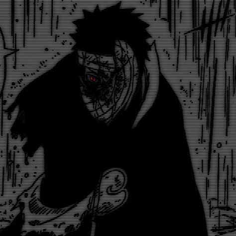 Tobi Manga Icon, Obito Heartless, Obito Uchiha Manga, Obito Pfp, Uchiha Manga, Anime Cover, Tobi Obito, Obito Uchiha, Pixel Art Grid