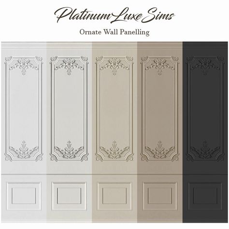 Sims 4 Bridal Shop, Sims 4 Cc Wall Decor Patreon, Sims 4 Walls, Mod Wall, Panel Walls, Sims Furniture, Furniture Cc, Sims 4 Kitchen, The Sims 4 Pc