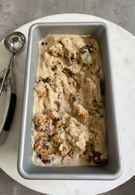 Peanut Butter Cookie Dough Ice Cream | Upbeet & Kaleing It Homemade Cookie Dough, Cookie Dough Ingredients, Butter Cookie Dough, Healthier Treats, Easy Home Recipes, Homemade Cookie, Ice Cream Mixture, Peanut Butter Cookie Dough, Cookie Dough Ice Cream