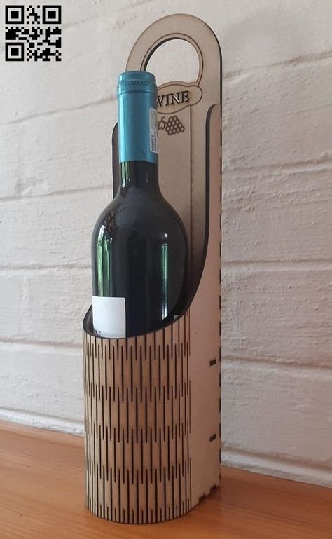 Laser Templates, Wine Bottle Box, Wine Gift Box, Wood Wine Box, Box Wine, Laser Cut Box, Wooden Wine Boxes, Engraved Box, Christmas Wine Bottles