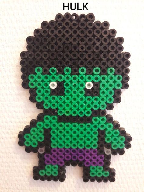 Perler Beads Ideas Marvel, Beads Craft Kids, Hama Art, Hama Beads Design, Perler Bead Templates, Diy Perler Bead Crafts, Beads Ideas, Hama Beads Patterns, Diy Perler Beads