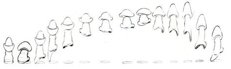 Mushroom Animation, Jump Cycle, Animation Cycle, Game Design Document, Cycle Animation, Jump Animation, Animation Gif, Digital Painting Techniques, Stick Figure