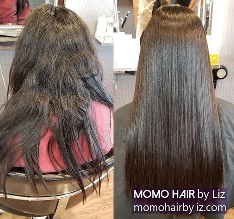 Momo Hair, Japanese Hair Straightening, Japanese Hair, Best Hair Salon, Hair Straightening, Japanese Hairstyle, Perm, Hair Salon, Hair Straightener