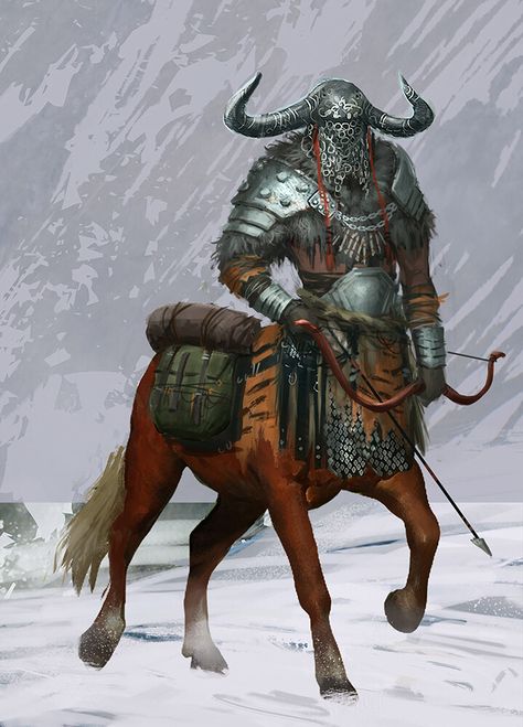 Roaming Centaurs concept art Fantasy Races, Dungeons And Dragons Characters, Dnd Art, Fantasy Armor, Fantasy Warrior, Fantasy Inspiration, Dnd Characters, Character Portraits, Creature Art