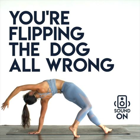 Briohny Smyth on Instagram: “How to Flip Dog in 60 seconds ↘️ Flip Dog or Wild Thing is commonly practiced incorrectly to a point that it can cause wrist and shoulder…” Flip Dog Yoga Pose, Mermaid Pose Yoga, Yoga Intermediate, Yoga Advanced, Yoga Alignment, Ashtanga Yoga Primary Series, Mermaid Pose, Ashtanga Vinyasa Yoga, Yoga Tutorial