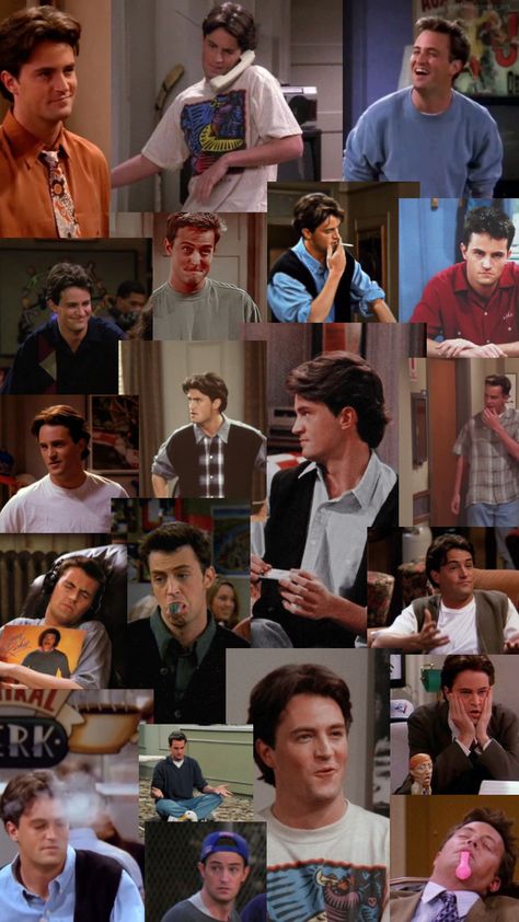 Chandler Bing 🔔 Chandler Bing Vest Outfits, 90s Sitcom Fashion Men, Friends Outfits 90s Chandler, Chandler Bing Costume, Chandler Friends Outfits, Chandler Bing Style, Friends 90s Outfits, Chandler Bing Aesthetic, Chandler Outfits