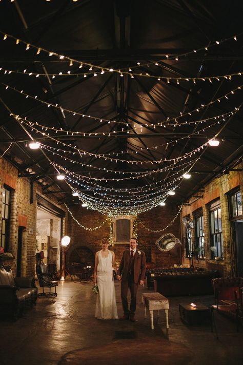 1920s Inspired Charlie Brear For An Atmospheric Urban East London Wedding | Love My Dress® UK Wedding Blog Formal Themes, November Party, Speakeasy Wedding, Prohibition Party, 1920s Decor, 1920s Wedding Theme, Speakeasy Party, 20s Wedding, 20s Party