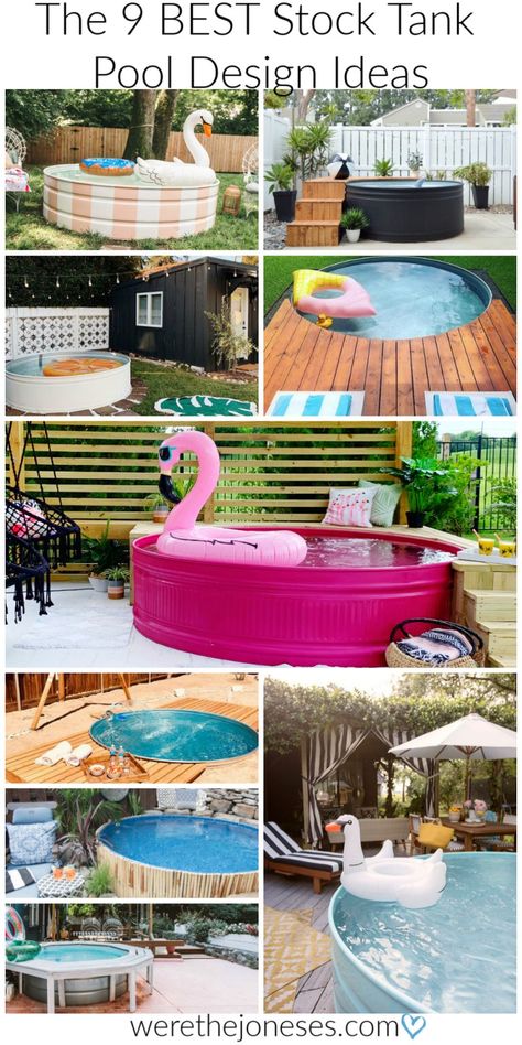 Tank Pool Ideas, Stock Tank Pool Ideas, Stock Tank Pools, Galvanized Stock Tank, Stock Tank Swimming Pool, Tank Swimming Pool, Summer Front Porch Ideas, Stock Pools, Tank Pools