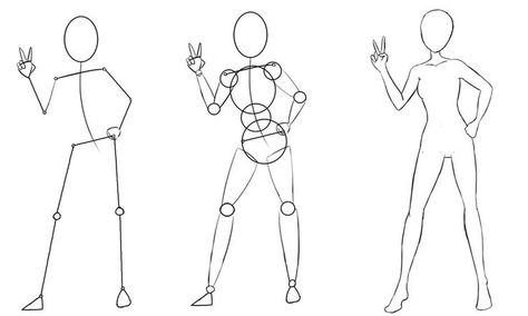 Figure Drawing Tutorial, Drawing Anime Bodies, Drawing Female Body, Tree Drawings Pencil, Body Drawing Tutorial, Best Anime Drawings, Human Figure Drawing, Body Base Drawing, Human Drawing