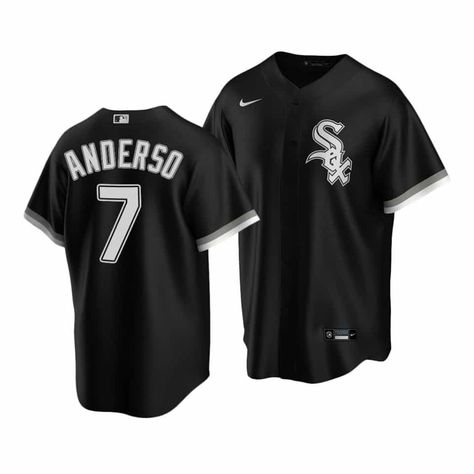 Men Is White Sox Tim Anderson 2020 Black Alternate Jersey Check more at https://makedtee.com/product/men-is-white-sox-tim-anderson-2020-black-alternate-jersey/ Tim Anderson, Football Jersey Shirt, Baseball Jersey Men, Home Run, Custom Jerseys, Athletic Apparel, Jersey Design, White Sock, Baseball Jersey