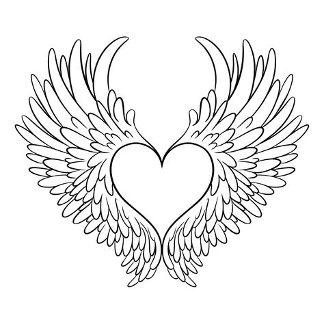 Sketch Hair, Wings Drawing, Svg Ideas, Sketch Tattoo, Laser Cnc, Tattoo Art Drawings, Cricut Tutorials, Anime Tattoos, Tattoo Sketches