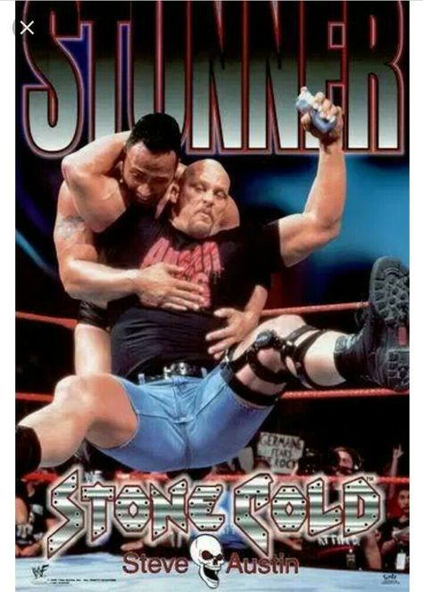 Wwf Poster, Stone Cold Stunner, Wrestling Pics, Wwf Wrestling, Wrestling Posters, Stone Cold Steve Austin, Wrestling Stars, Wwe Legends, Wwe World