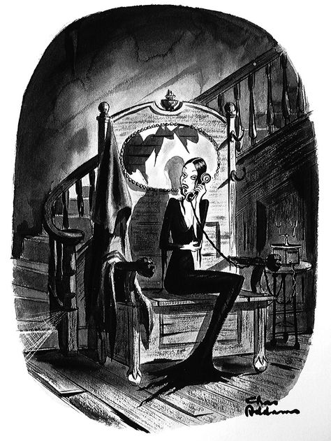 Charles Addams ’33: From Broad St. to Broadway | Colgate at 200 Years Friday The 13th Funny, Friday The 13th Memes, Addams Family Cartoon, Addams Family Tv Show, Los Addams, Friday The 13th Tattoo, Familia Addams, Charles Addams, Happy Friday The 13th