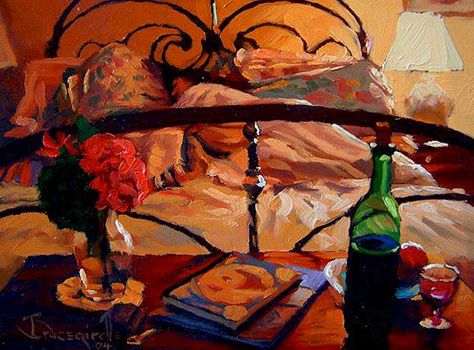 Larry Bracegirdle, Calming Art, Comfort Art, Midnight Snack, Interior Paintings, Visual Notes, Production Design, House Art, Big Art