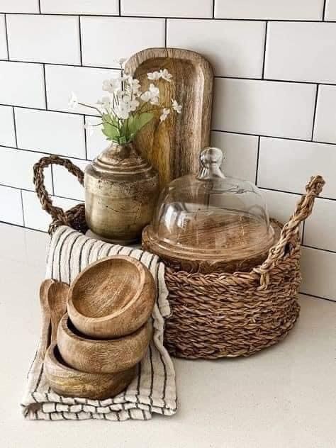 Cottage Fairytale, Kitchen Boho, Harvest Sign, Kitchen Countertop Decor, Hutch Decor, Happy Harvest, Countertop Decor, Kitchen Counter Decor, Kitchen Display