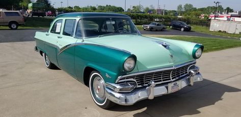 1956 Ford Fairlane Town Sedan | Hemmings Ford Fairlane 500, Fairlane 500, Two Tone Paint, Town Car, Ford Classic Cars, Ford Fairlane, Gas Tanks, Newcastle, Cars For Sale