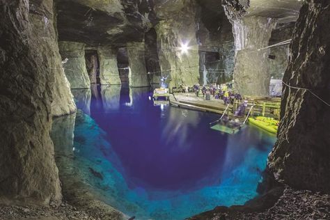 The Mine at Bonne Terre Underground Playground, Wieliczka Salt Mine, Salt Mine, Nature Preserve, Boat Tours, Hidden Gem, Family Adventure, Walking Tour, Scuba Diving