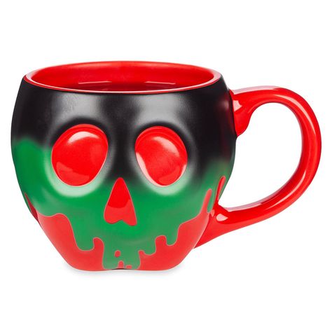 Disney Color-Changing Poisoned Apple Mug Snow White Stepmother, Poison Apple Mug, Disney Halloween Decorations, Poisoned Apple, Up Pixar, Snow White Seven Dwarfs, Poison Apple, Under Your Spell, Iconic Artwork