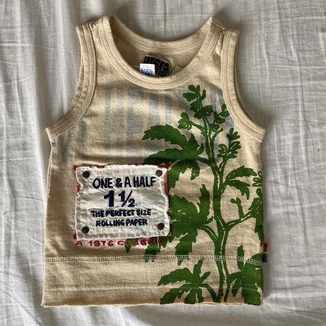 Y2k Tank Top, Y2k Tank, Mode Hippie, Grunge Streetwear, Neue Outfits, Coconut Tree, Mode Inspo, Tree Print, Mode Vintage