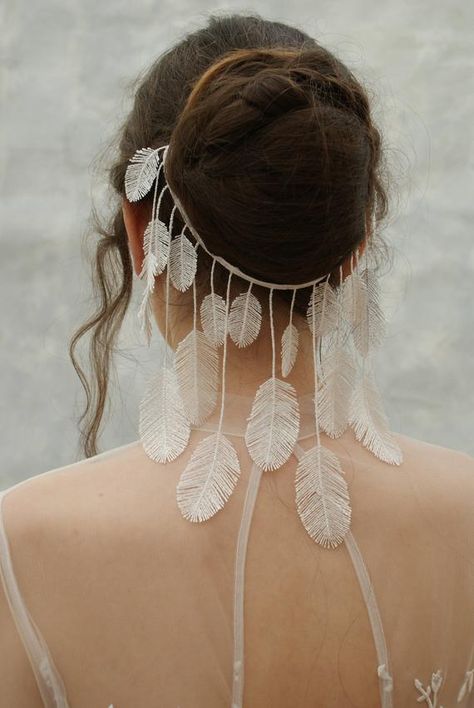 Wedding hair with veil