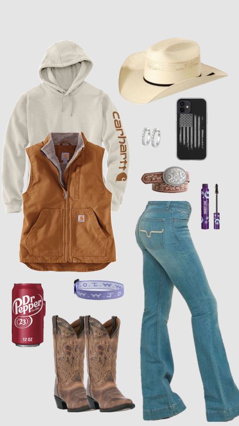 #countryoutfitinspo Yellowstone Outfit Ideas, Simple Western Outfits, Yellowstone Outfits, Country Western Outfits, Cute Western Outfits, Casual Country Outfits, Southern Outfits, Country Style Outfits, Western Wear Outfits