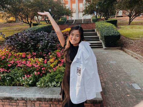 #college #pharmacy #student #whitecoat #gradschool #pharmacyschool #samford #mcwhorter Pharmacy White Coat Ceremony, White Coat Ceremony Outfit, White Coat Ceremony, Pharmacy Student, Pharmacy School, Grad School, White Coat, Pharmacy, Mood Board