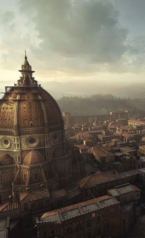 Assassin's Creed Landscape, Assassins Creed Aesthetic Wallpaper, Assassins Creed 2 Wallpapers, League Of Assassins Aesthetic, Assassin's Creed Aesthetic, Assassins Creed Aesthetic, Asasin Creed, Medieval Venice, Ac Aesthetic