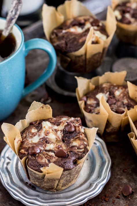 Double Chocolate Cheesecake Muffins, Chocolate Cheesecake Muffins, Cheesecake Muffin, Double Chocolate Cheesecake, Sugar Spun Run, Vanilla Muffins, Cheesecake Muffins, Double Chocolate Muffins, Cream Cheese Muffins