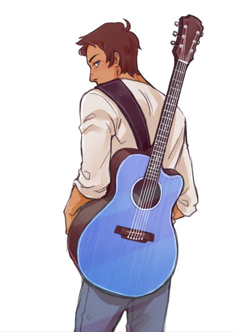 Saw this while listening to Message man  couldn't resist!!! Man Playing Guitar Drawing, Playing Guitar Drawing, Drawing Guitar, Man Playing Guitar, Roberta Flack, Guitar Drawing, Lance Mcclain, Form Voltron, Voltron Fanart