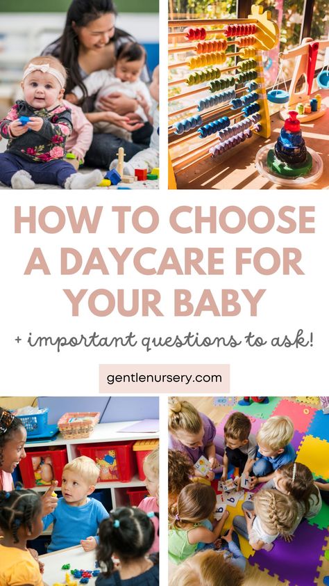 How to Find a High-Quality Daycare (11 Questions to Ask) Questions To Ask Daycare Provider Infant, Daycare Providers, Daycare Center, Home Daycare, Third Baby, Childhood Education, Health Professionals, Questions To Ask, Caregiver