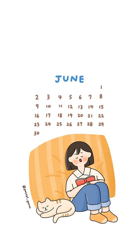 35 Best Printable June 2020 Calendars You Can Get for Free - Onedesblog Sibbil Wallpaper Month, June Wallpaper, Month Wallpaper, 달력 디자인, Cute Calendar, Cute Pastel Wallpaper, Calendar Wallpaper, Download Cute Wallpapers, Aesthetic Pastel Wallpaper