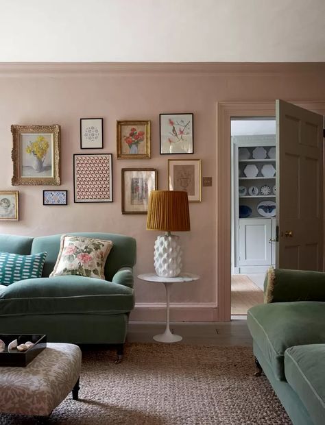 Anna Haines, White Weatherboard House, Pastel Interiors, Kent Homes, The September Issue, Weatherboard House, Inglenook Fireplace, Interiors Magazine, Georgian Homes