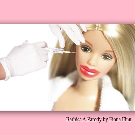 No Headlines for Botox Barbie | HuffPost Pink Corvette, Making Wigs, Barbie Funny, Angora Goat, Bad Barbie, Fake Eye, The Ellen Show, Ann Doll, Shes Perfect