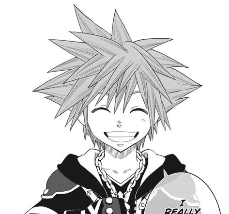 Sora Manga, Kingdom Hearts Pfp, Kh Sora, Kingdom Hearts Characters, Phone Customization, Cloud And Tifa, Kingdom Hearts Fanart, Sora Kingdom Hearts, Kingdom Hearts Art