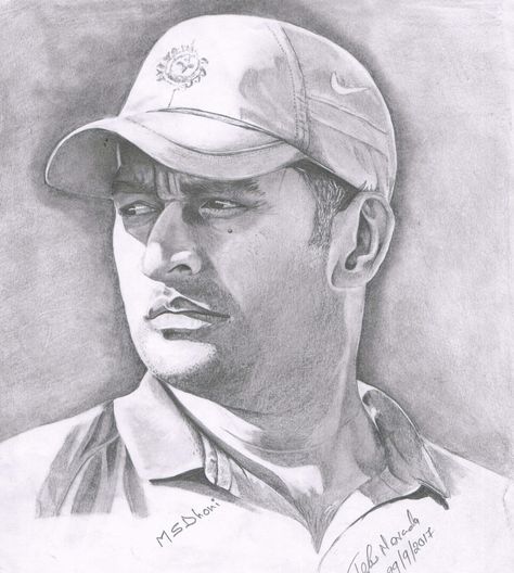 MS Dhoni my pencil drawing Ms Dhoni Art Drawing, Ms Dhoni Sketch Pencil, Ms Dhoni Sketch, Dhoni Drawing Sketches, Dhoni Drawing, Ms Dhoni Drawings, Pencil Sketch Tutorial, Charcoal Artists, Pencil Sketch Portrait