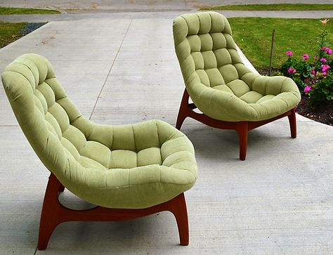 1968 Huber lounge Chairs Vintage Mid Century Furniture, Desain Furnitur Modern, Retro Furniture, Retro Home Decor, Century Furniture, Retro Home, Mid Century Modern Furniture, Dream House Decor, Mid Century Furniture