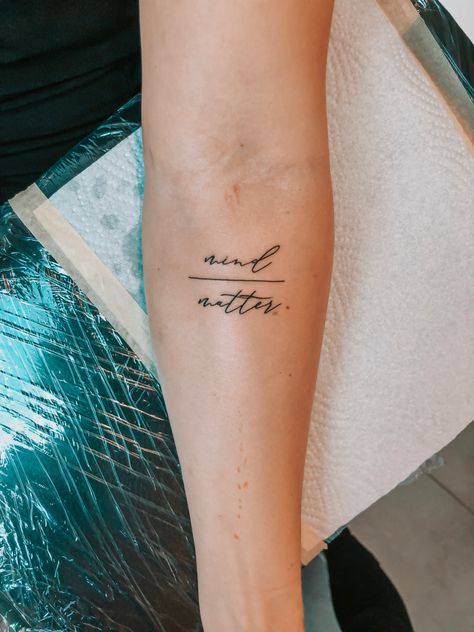 Mind Over Matter Is Magic Tattoo, Mind Over Matter Tattoo Ideas, Mind Over Matter Is Magic, Mind Over Matter Tattoo, Inspo Tattoo, Tattoos Inspo, Magic Tattoo, Ink Inspiration, Mind Over Matter