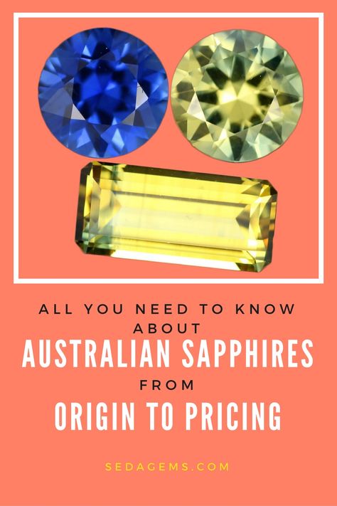 Australian Sapphires | Australian Sapphire Rings | Australian Gemstones Australian Sapphire, Sapphire Rings, Faceted Gems, Big Thing, The Next Big Thing, Sapphire Ring, Sapphire, The Next, Gems