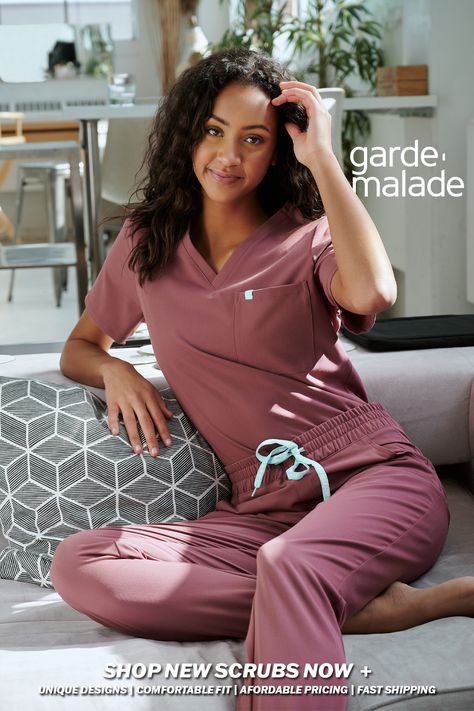 Best Scrubs For Women, Best Scrubs Uniform For Women, Basketball Female, Scrubs Clothing, Scrub Dress, Nurse Outfit Scrubs, Women Scrubs, Career Goal, Stylish Scrubs