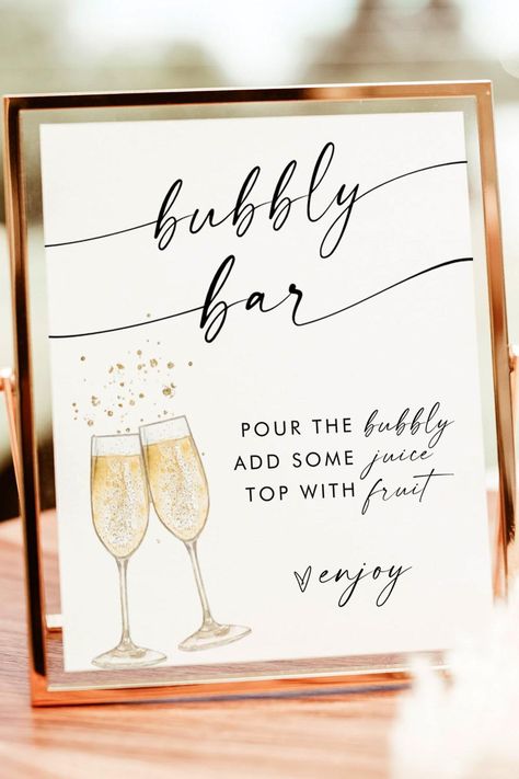 Boho Bridal Shower Bubbly Bar Sign | Mimosa Bar Bridal Shower Champagne Theme, Champagne Bridal Shower Theme, Bubbly Bar Sign, Bridal Shower Champagne, Bubbly Bar, Mimosa Bar Sign, Boho Bridal Shower, Mimosa Bar, Shower Supplies